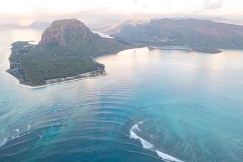 Le Morne dall’alto